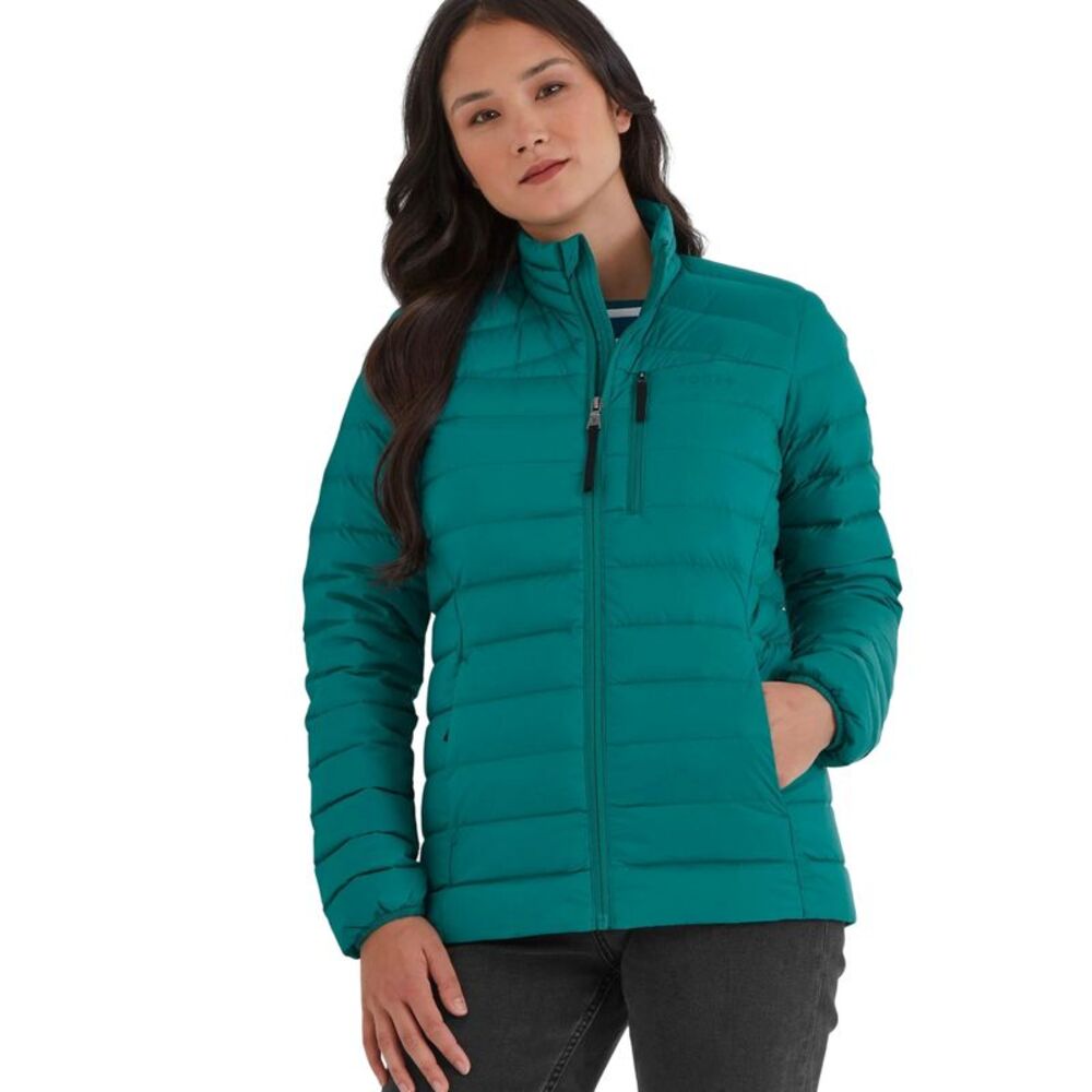 TOG24 Womens/Ladies North Quilted RDS Down Jacket / Teal